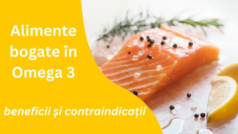 Alimente bogate în Omega 3